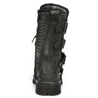 Ботинки M.1473-C25 PITON RAW NEGRO PLANING NEGRO SIN COMFORT PLUS New Rock M.1473-C25 - маленькая картинка