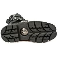 Ботинки M.1473-C25 PITON RAW NEGRO PLANING NEGRO SIN COMFORT PLUS New Rock M.1473-C25 - маленькая картинка