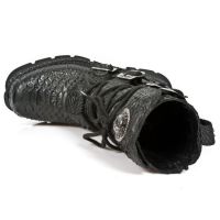 Ботинки M.1473-C25 PITON RAW NEGRO PLANING NEGRO SIN COMFORT PLUS New Rock M.1473-C25 - маленькая картинка