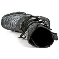 Ботинки M.1473-C26 PITON RAW NEGRO PLOMO PLANING NEGRO SIN COMFORT P New Rock M.1473-C26 - маленькая картинка