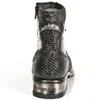 Ботинки M.2283-R4 PITON NEGRO BOX PLAMANE SUELA SOL TACON M2 ACERO New Rock M.2283-R4 - маленькая картинка