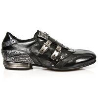 Туфли M.2715-C4 NOMADA NEGRO ITALI NEGRO COCO NEGRO PLATA SNOB ACE New Rock M.2715-C4 - маленькая картинка