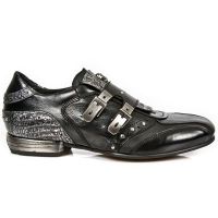 Туфли M.2715-C4 NOMADA NEGRO ITALI NEGRO COCO NEGRO PLATA SNOB ACE New Rock M.2715-C4 - маленькая картинка