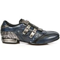 Туфли M.2715-C7 ARCILLA JEANS ITALI NEGRO COCO RED PLATA SNOB T AC New Rock M.2715-C7 - маленькая картинка
