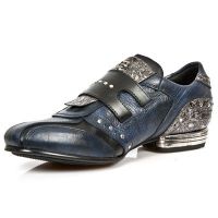 Туфли M.2715-C7 ARCILLA JEANS ITALI NEGRO COCO RED PLATA SNOB T AC New Rock M.2715-C7 - маленькая картинка