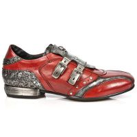  M.2715-C9 NOMADA ROJO BOX PLANE COCO RED PLATA SNOB T ACERO - 