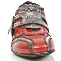 Туфли M.2715-C9 NOMADA ROJO BOX PLANE COCO RED PLATA SNOB T ACERO New Rock M.2715-C9 - маленькая картинка