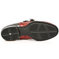 Туфли M.2715-C9 NOMADA ROJO BOX PLANE COCO RED PLATA SNOB T ACERO New Rock M.2715-C9 - маленькая картинка