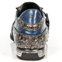 Туфли M.2715-R8 NOMADA AZUL BOX PLANE COCO RED PLATA SNOB T ACERO New Rock M.2715-R8 - маленькая картинка