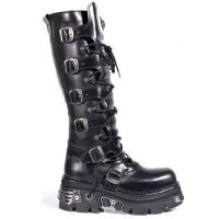 Сапоги M.272-VC1 VEGAN NEGRO REACTOR NEGRO E14 TOBERAS ORIF Y CANAL New Rock M.272-VC1 - маленькая картинка