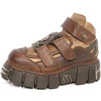 Ботинки 285 GALIA MARRON Y CANADA TOWER MARRON New Rock M.285-C2 - маленькая картинка