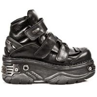 Ботинки M.285-C3 ITALI NEGRO, NOMADA NEGRO, TURBO NEGRO TOB ORI New Rock M.285-C3 - маленькая картинка