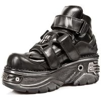Ботинки M.285-C3 ITALI NEGRO, NOMADA NEGRO, TURBO NEGRO TOB ORI New Rock M.285-C3 - маленькая картинка