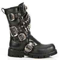 Ботинки M.300-C2 ITALI NOMADA NEGRO PLANING NEGRO SIN COMFORT PLUS New Rock M.300-C2 - маленькая картинка