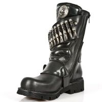 Ботинки M.300-C2 ITALI NOMADA NEGRO PLANING NEGRO SIN COMFORT PLUS New Rock M.300-C2 - маленькая картинка