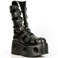 Ботинки M.309 ITALI NEGRO, CHAROL NEGRO LISO, NEW SPACE New Rock M.309-C4 - маленькая картинка