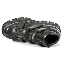 Ботинки M.322-R1 ITALI NEGRO ANTIC ACERO TOWER NEGRO LATERAL New Rock M.322-R1 - маленькая картинка