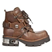 Ботинки M.334-C3 ALASKA CUERO, PLANING MARRON NEW M3 ACERO ORIF New Rock M.334-C3 - маленькая картинка