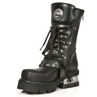 Ботинки M.373MT-C1 ITALI NEGRO,NOMADA NEGRO, PLANING NEGRO M3 ACERO New Rock M.373MT-C1 - маленькая картинка