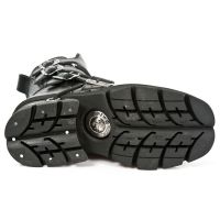 Ботинки M.373MT-C1 ITALI NEGRO,NOMADA NEGRO, PLANING NEGRO M3 ACERO New Rock M.373MT-C1 - маленькая картинка
