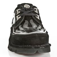 Ботинки M.387-C6 ANTE NEGRO PULIK ACERO PLANING NEGRO SIN COMFORT PL New Rock M.387-C6 - маленькая картинка
