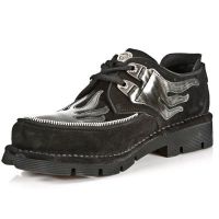 Ботинки M.387-C6 ANTE NEGRO PULIK ACERO PLANING NEGRO SIN COMFORT PL New Rock M.387-C6 - маленькая картинка