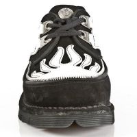 Ботинки M.387-C8 ANTE NEGRO NAPA BLANCA PLANING NEGRO SIN COMFORT PL New Rock M.387-C8 - маленькая картинка