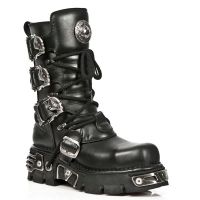 Ботинки M.391MT-C1 ITALI NEGRO, NOMADA NEGRO, REACTOR NEGRO TOBERAS New Rock M.391MT-C1 - маленькая картинка