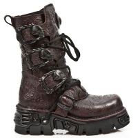 Ботинки M.391-S23 BARROCK PULIK VINO, REACTOR N TOBE ORIF OXIDO MIL New Rock M.391-S23 - маленькая картинка