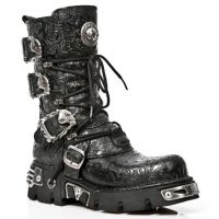 Ботинки M.391-S4 VINTAGE FLOWER NEGRO, REACTOR NEGRO TOBERAS ORIF New Rock M.391-S4 - маленькая картинка
