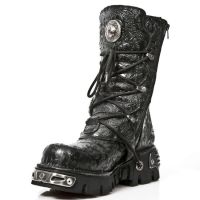 Ботинки M.391-S4 VINTAGE FLOWER NEGRO, REACTOR NEGRO TOBERAS ORIF New Rock M.391-S4 - маленькая картинка