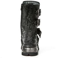 Ботинки M.391-S4 VINTAGE FLOWER NEGRO, REACTOR NEGRO TOBERAS ORIF New Rock M.391-S4 - маленькая картинка