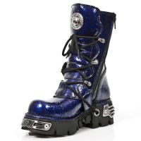 Ботинки M.391-S9 VINTAGE CHAROL AZUL, REACTOR NEGRO TOBERAS ORIF New Rock M.391-S9 - маленькая картинка