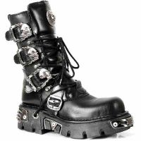 Ботинки M.391-VC1 VEGAN NEGRO REACTOR NEGRO TOBERAS ORI Y CANAL New Rock M.391-VC1 - маленькая картинка