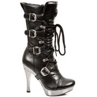  M.5273-C10 NOMADA NEGRO, PLATAFORMA ACERO TACON AGUJA - 