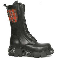  552 ITALI NEGRO TELA ESCOCESA ROJA REACTOR NEGRO TOBERAS - 