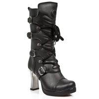 Сапоги M.5815-VC10 VEGAN NEGRO PLATAFORMA GOTH TACON ACERO New Rock M.5815-VC10 - маленькая картинка