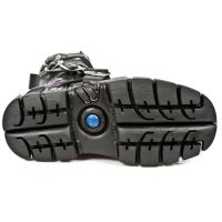 Ботинки 591 ITALI NEGRO ANTIC FUEGO LILA TOWER NEGRO New Rock M.591-C1 - маленькая картинка