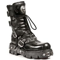 Ботинки M.591-C20 ITALI NEGRO NOMADA NEGRO REACTOR TOBERAS ORIF New Rock M.591-C20 - маленькая картинка
