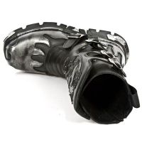 Ботинки M.600-C10 ITALI NEGRO Y ANTIC ACERO, REACTOR NEGRO TOBERAS New Rock M.600-C10 - маленькая картинка