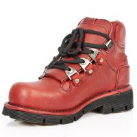 Ботинки M.643-C3 NATURE ROJO PLANING NEGRO SIN COMFORT PLUS New Rock M.643-C3 - маленькая картинка