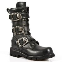 Ботинки M.710-C2 ITALI NEGRO PLANING NEGRO SIN COMFORT PLUS New Rock M.710-C2 - маленькая картинка
