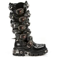 Сапоги M.755-C1 NOMADA NEGRO NOMADA NEGRO REACTOR NEGRO TOBERAS New Rock M.755-C1 - маленькая картинка