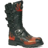  7603 ITALI NEGRO Y PULIK FUEGO, MOTORCYCLE NEGRO - 