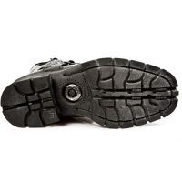 Ботинки M.7622-C1 ITALI NEGRO, BOX PLANE, MOTORCYCLE NEGRO (FC) New Rock M.7622-C1 - маленькая картинка