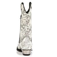Казаки M.7802-C6 PITON BLANCO NEGRO WEST NEGRO ACERO TACON ACERO New Rock M.7802-C6 - маленькая картинка