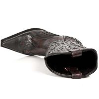 Казаки M.7921-C30 BUFALO NEGRO ARCILLA ROJA WEST NEGRO ACERO T ACER New Rock M.7921-C30 - маленькая картинка
