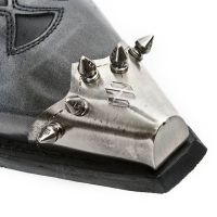 Казаки M.7921P2-C1 PULIK ACERO ITALI NEGRO WEST NEGRO ACERO T DALLA New Rock M.7921P2-C1 - маленькая картинка