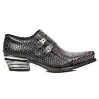  M.7934PT-C3 SERPENTE MAKI LILA WEST NEGRO ACERO TACON DALLAS - 