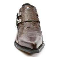 Казаки M.7934PT-C4 PITON MARRON WEST NEGRO ACERO TACON DALLAS ACERO New Rock M.7934PT-C4 - маленькая картинка